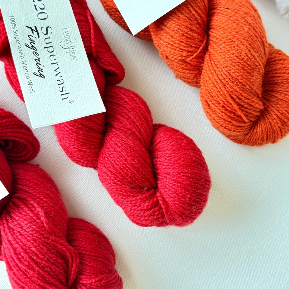 Cascade Yarns 220 Superwash Merino Fingering Yarn Lot (3) - Picture 5 of 11